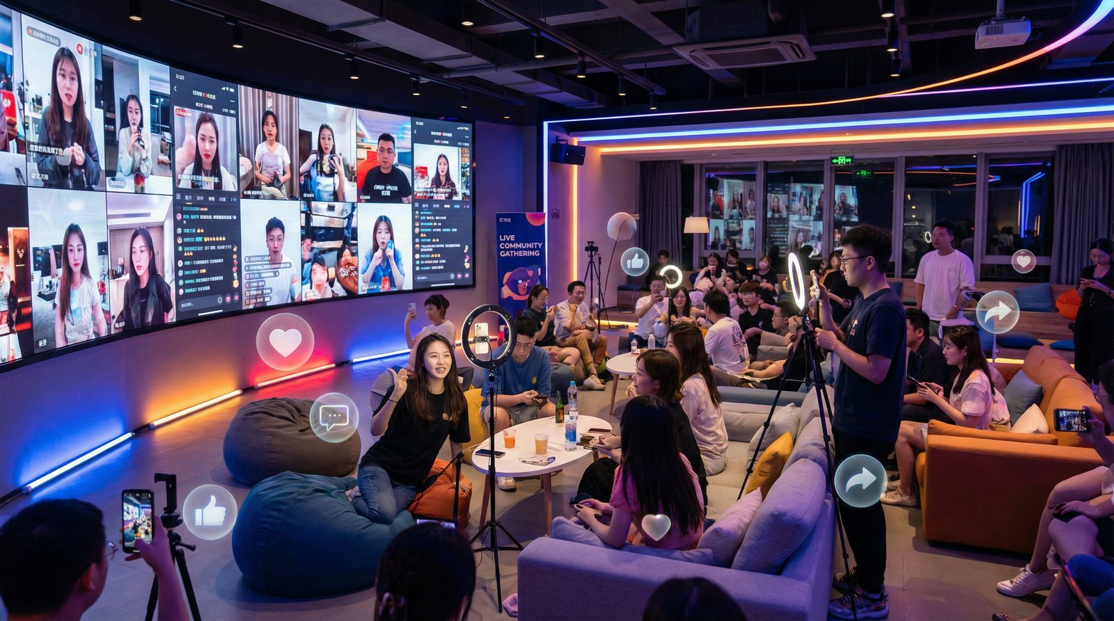 黑丝社区活动现场